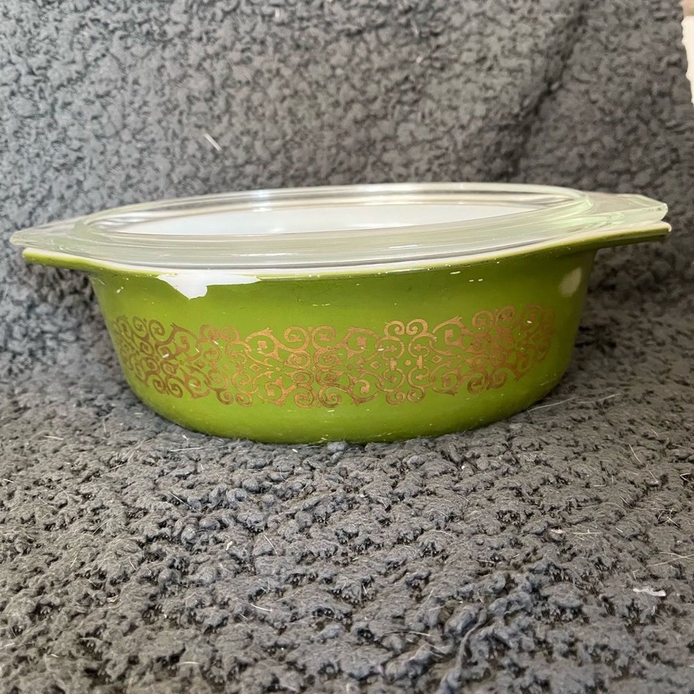 Vintage Pyrex, 1 1/2 Quart Oval Casserole, Promotional, 1966